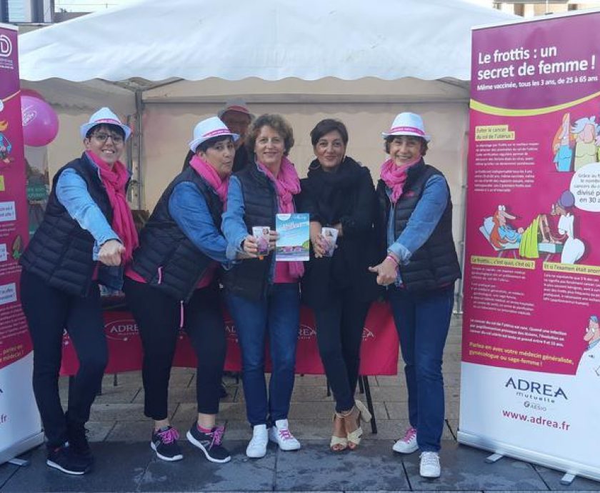 Départ du Rallye 2018 à Caen Clarisse Pachabayan Coordinatrice du Rallye pour Adréa mutuelle