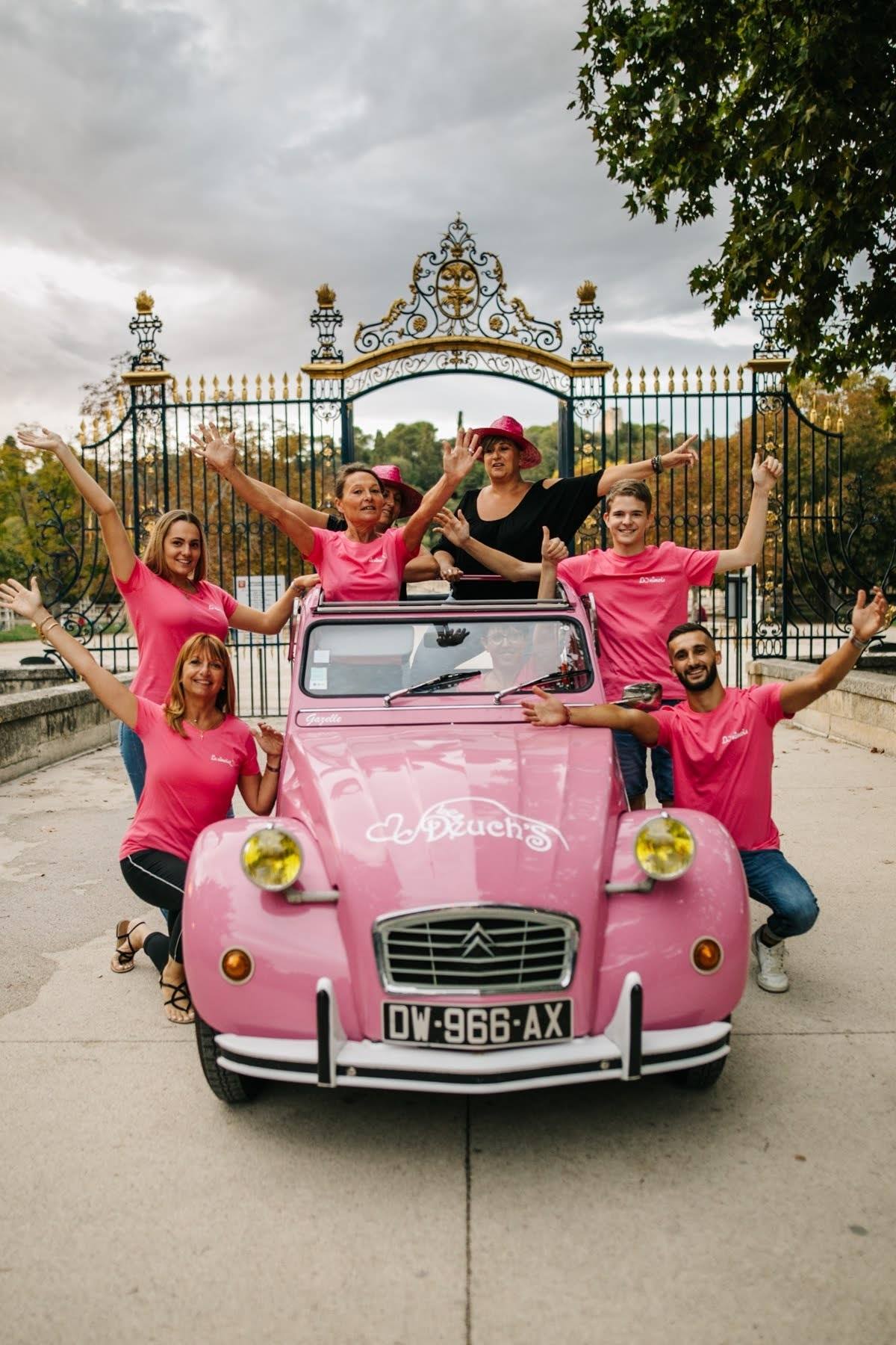 La 2CV rose