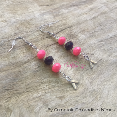 Boucles d'oreilles pendantes 6 cm – Image 2