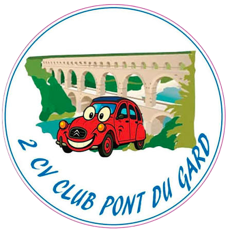 Logo 2CV Club du Pont du Gard