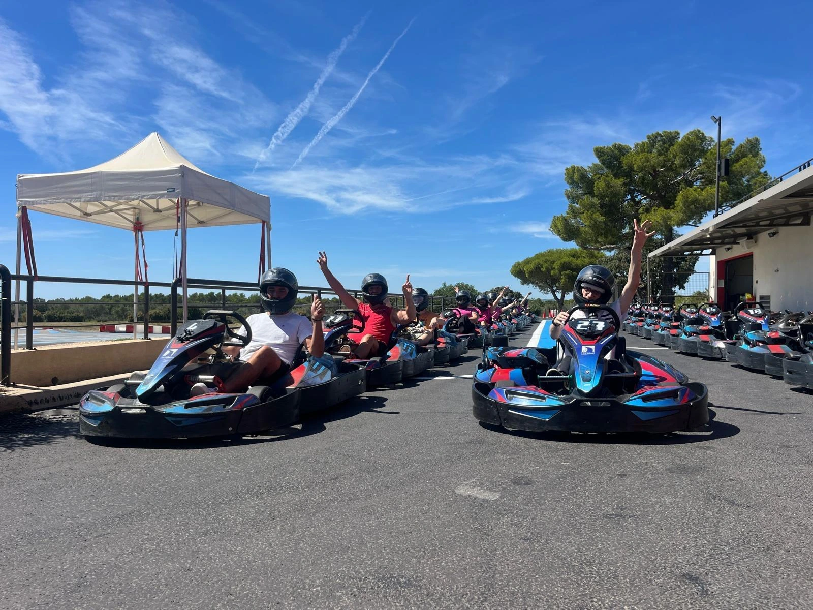 Défi karting au Castellet