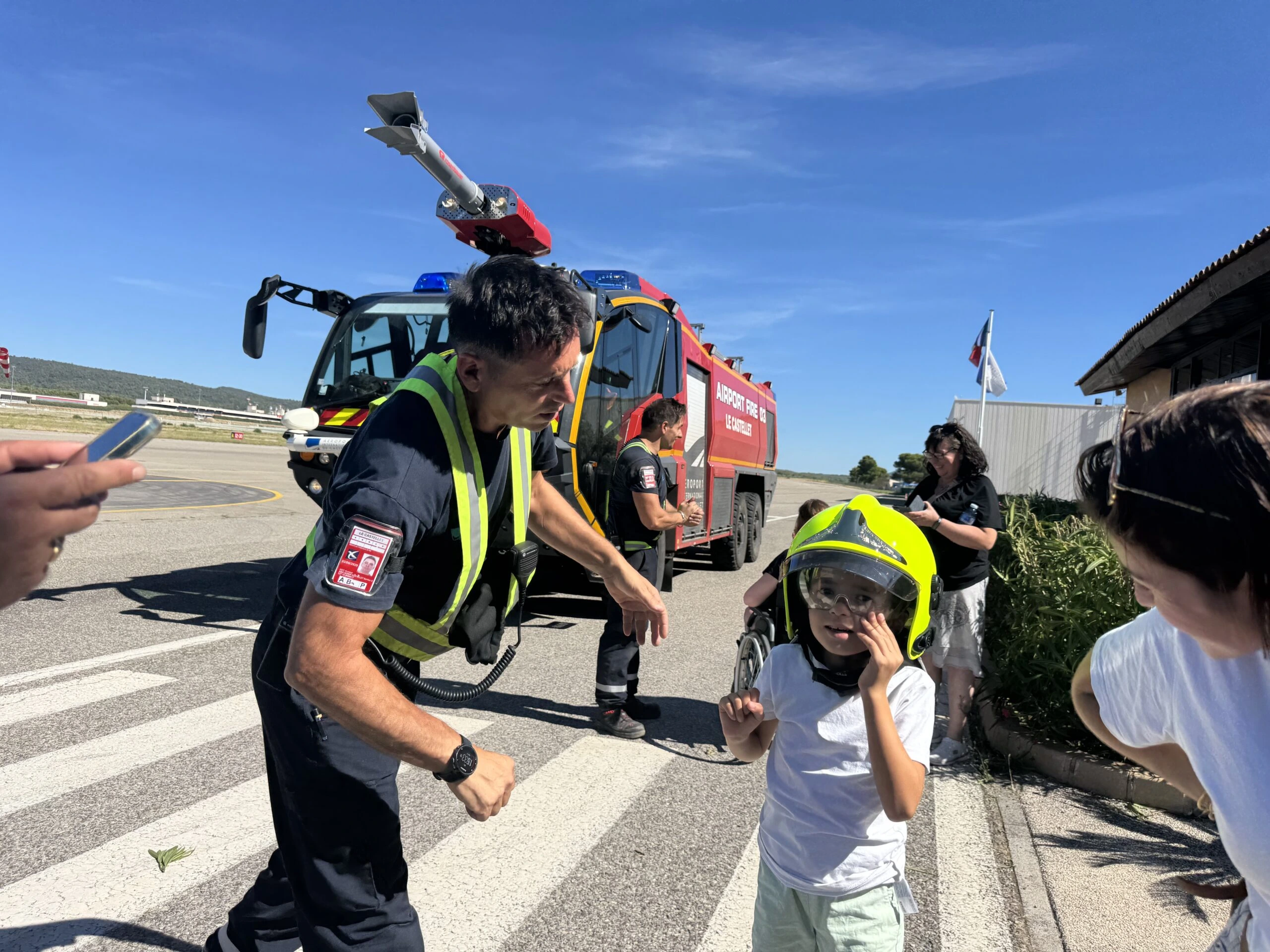 Immersion avec les pompiers